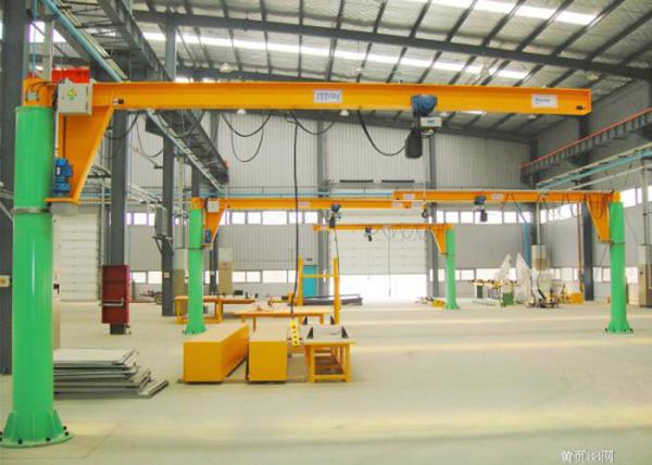 Buy cheap Column Mounted Slewing Jib Lifting Equipment , Free Standing Industrial Crane from wholesalers