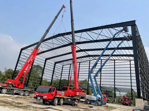 Buy cheap prefabridcated steel structure warehouse workshop metal building from wholesalers