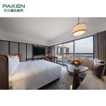 Solid Wood Veneer 5 Star Hotel Lobby Furniture
