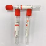 Consumable Plain Vacuum Blood Collection Tube Non Anticoagulation