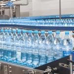 Durable Stainless Steel Bottle Conveyor System for 1890N Working Load 500mm