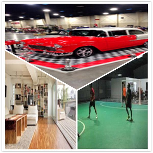 Buy cheap Guangzhou Fireproof PVC floor/exhibitions Floor/gym floor/sport floor /Interlocking Floor from wholesalers
