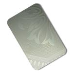 JIS 304 Embossed Stainless Steel Sheet Kitchen Wall Panels 0.3mm - 3mm Flower