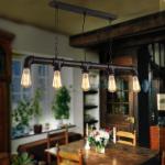 Industrial suspended Hanging Lights For Bar Coffee Shope Lighting (WH-VP-37）