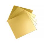 Buy cheap C26000 ASTM Copper Wire Sheet Drawing 0.5mm Brass Blanking Plate Decorative from wholesalers