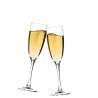 Buy cheap 170ml Classy Flutes Clear Crystal Wine Champagne Glass For Party from wholesalers