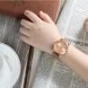 Buy cheap Women's Analog Quartz Rose Gold Watch with Stainless Steel Mesh Strap Ladies Watch Simple and Elegant from wholesalers