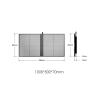 Buy cheap High Brightness Indoor Outdoor SMD P2.84 P20 Full Color Video Wall Glass LED Mesh from wholesalers