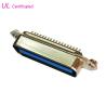 Buy cheap 14 24 36 50 Pin Solder Male Centronic Connector with Hex Head Screws Certified UL from wholesalers