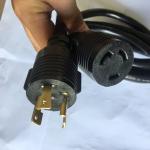 Extension cord for Italian plug Swiss round tripod Italian pair plug 18AWG