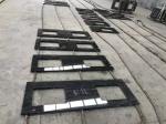High Strength Jet Black Solid Granite Worktops For Residental Appartment
