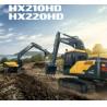 Buy cheap Hyundai HX210HD Excavator - A brand new hydraulic excavator from China from wholesalers