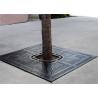 Buy cheap DIN ASTM Ductile Iron Metal Tree Grates Wrought Iron Fence Gate Sand Casting from wholesalers
