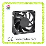 70mm axial fan,Low Noise 7015 12v dc cooling fan for ventilation