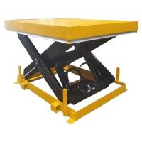Buy cheap Hydraulic 2000kgs Small Lift Table Stationary Mini Scissor Lift Table product
