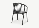 OEM Hotel Restaurant Dining Chair Armchair Solid Wood Frame Single Chair