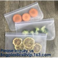 Buy cheap PEVA Snack Food Packaging 5pcs Set Pack Food Snack Storage PEVA k Reusable Peva product