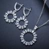 Buy cheap CZ Earrings for Women Crystal Nacklace Jewelry Female Accessories Jewelry Wedding Jewelry Sets from wholesalers