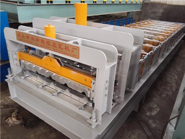 Buy cheap Aluminium Trapezoidal Profile Roofing Sheets Roll Forming Machine from wholesalers