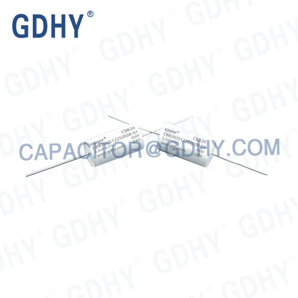 Buy cheap IEC 60384-16 250VDC 2.2UF Metalized Polypropylene Capacitors from wholesalers
