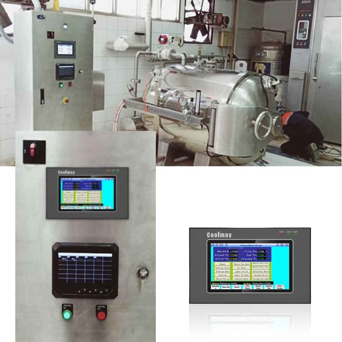 ODM 5 Inch TFT PLC HMI PLC Combo 2 Channels Analog Outputs 20mA 0