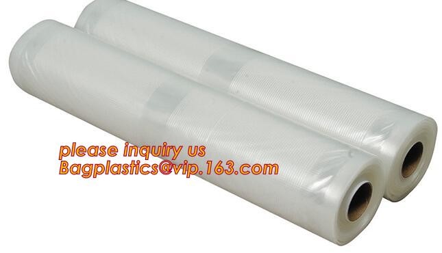 vacuum heat sealing bag Embossed Vaccum Compressed Bag Recyclable Plastic Vacuum Sealer Bags For Food Reusable Food Vacu