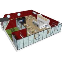 Buy cheap 40ft Prefabricated Composite Steel Shipping Container Homes product