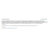 Buy cheap Entry 72 of Commission Regulation (EU) 2018/1513 amending Annex XVII of REACH product