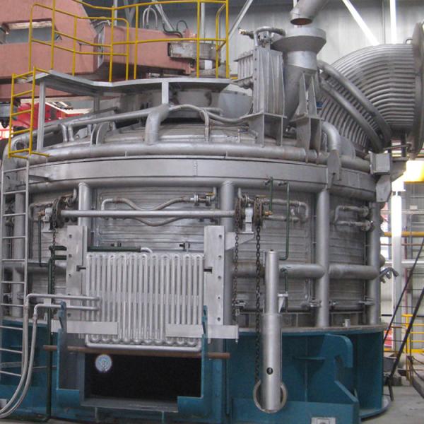 Buy cheap Electric Arc Furnace Welded Steel Melting Furnace 1600-1800℃ Lining Structure from wholesalers