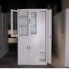 Buy cheap Glass Door Display Filing Cabinet With Newly Steel Clothes Cabinet from wholesalers
