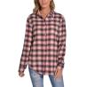 Buy cheap Womens Plaid Button Down Shirt Long Sleeve Flannel Classic Casual Blouse from wholesalers