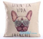 Double Sided Cushions Geometric Deer Cushion Cover 50x50 Applique Work Cushion