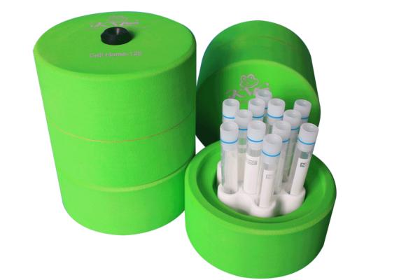 Buy cheap Green -80°C Cell Freezing Container , Isopropanol-free Freezing Container cellhome-30 for 1ml/2ml cryo.vials from wholesalers