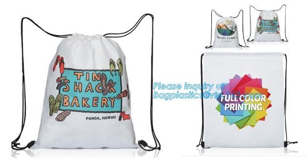 Nylon folding pocket foldable polyester shopping bag,Fashionable 420D Custom Logo Polyester Drawstring Bag bagease pack