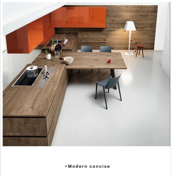 Buy cheap Plywood Walnut Veneer MDF Kitchen Cabinet For house Furniture from wholesalers