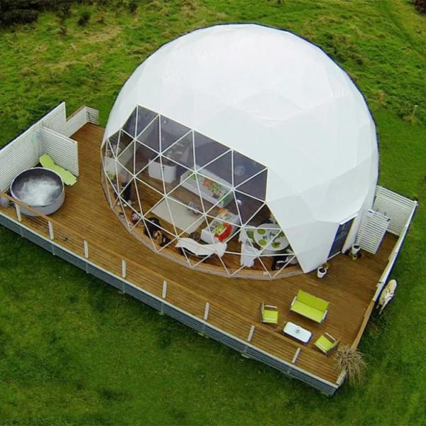 Buy cheap outdoor waterproof stadium geodesic spherical marquee dome tents for sale from wholesalers