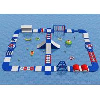 Buy cheap Adults Inflatable Aqua Park For Commercial Use Customized Size Anti UV product