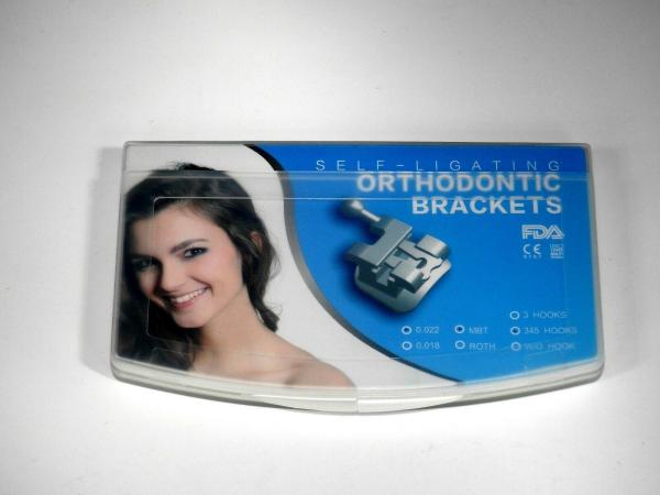 Buy cheap 0.022 345 Hooks Metal Dental Braces Passive Self Ligating Roth Type from wholesalers