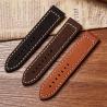 Buy cheap Watch belt watch fashion bracelet strap wristband brown light brown black20mm 22mm24mm from wholesalers