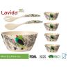 Buy cheap Dishwasher Safe Bamboo Salad Bowl Set , Bamboo Fruit Bowl High Temp Tolerance from wholesalers