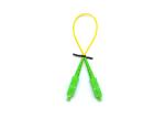 Single Mode Sm 9/125 Fiber Optic Patch Cord APC / UPC Polishing Optical Fiber