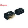 Buy cheap OBD2 OBDII J1962 Male Connector Plug 16 Pin With Right Angle 90 Degree Pins Gold Plating from wholesalers