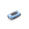 Buy cheap Car Key Case Shell Aluminum Folding Remote Shell For Peugeot Blue Peugeot Key Shell from wholesalers