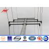 Buy cheap 16 M Electrical Steel Tubular Pole With Cross Arm For Distribution Line from wholesalers