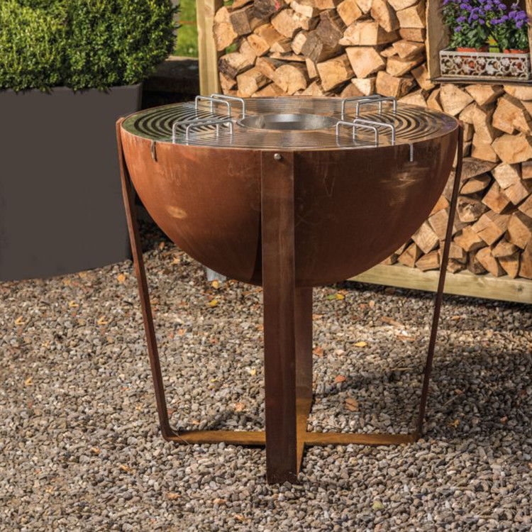 corten steel BBQ