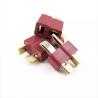 Buy cheap Durable T Plug Deans RC Battery Connectors Nontoxic Red Color from wholesalers