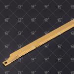 18mm TiN Coated Toothed Blade Serrated Blade For Film Plastic Packing