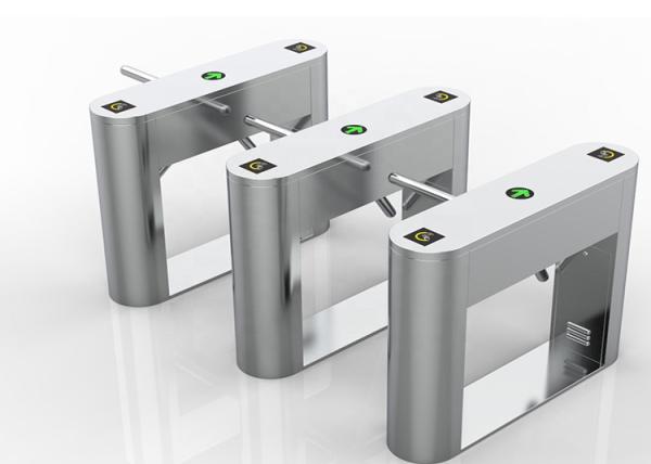 Buy cheap QR Barcode Biometric Fingerprint Tripod Turnstile Gate For Pedestrian from wholesalers