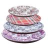 Buy cheap western circular fancy plastic tray from wholesalers