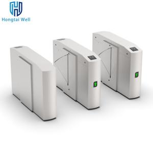 Wholesale RS485 Interface Retractable Flap Barrier QR Code Turnstile 25W from china suppliers